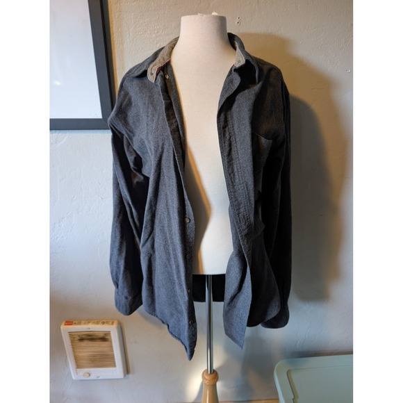 Woolrich Other - Mens Grey button down Woolrich long sleeve size L Long